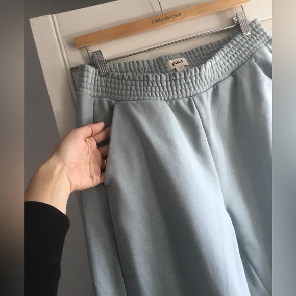 PACT Baby Blue Sweatsuit Set- worn once! - Picture 8 of 16